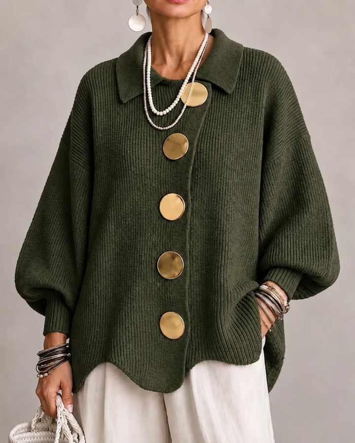 Karina | Oversized vest met knopen