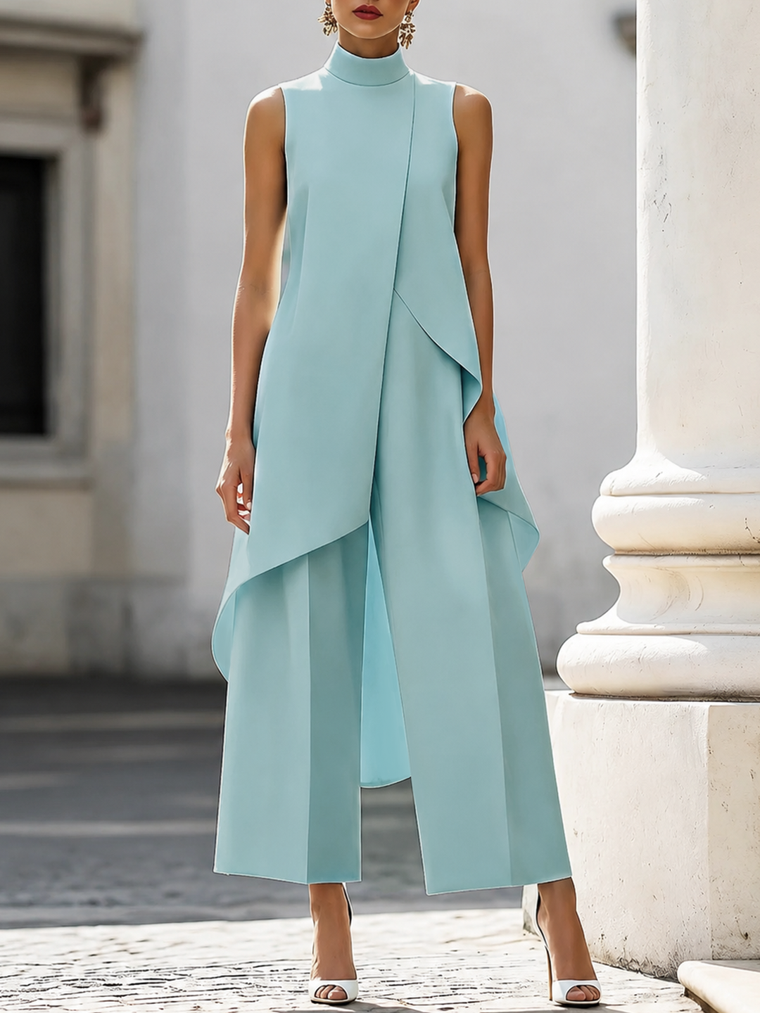Catalina - Elegante lange val jumpsuit