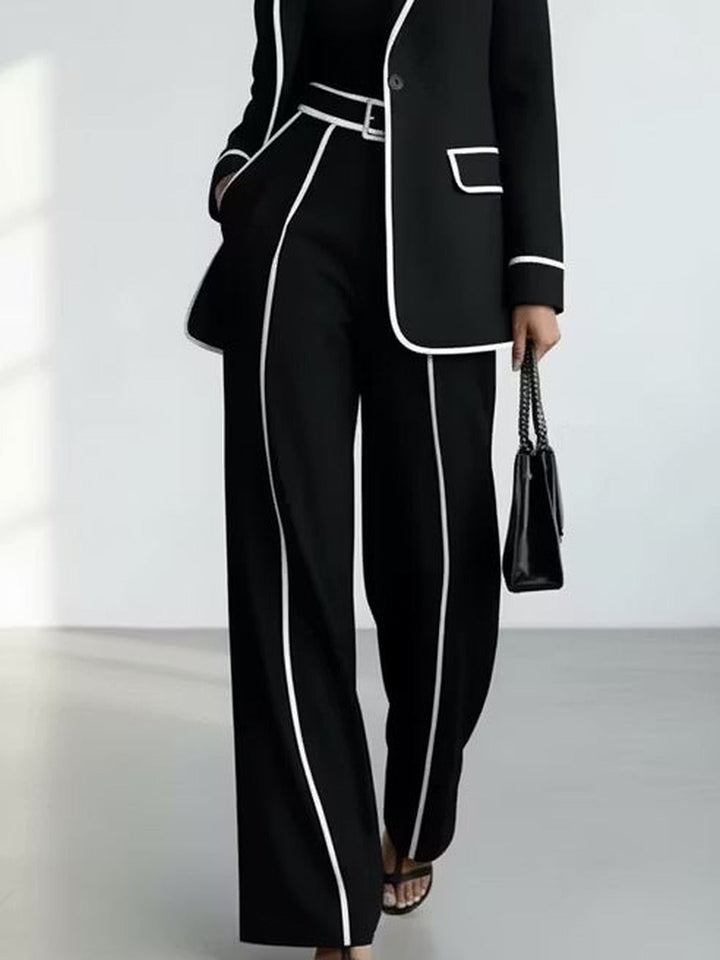 Clementina™ | Elegante Tweedelige Set met Blazer en Broek