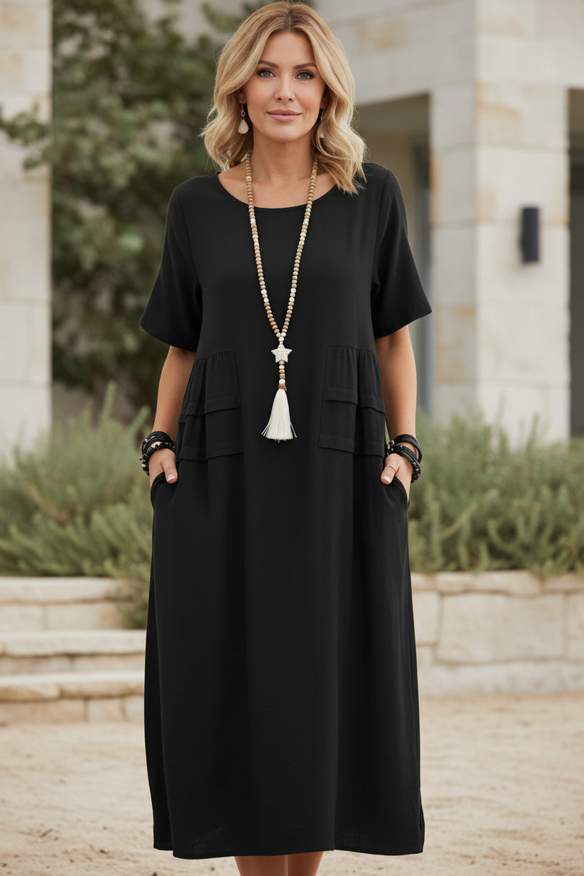 CHLOE - TUMMY-COVERAGE DRESS