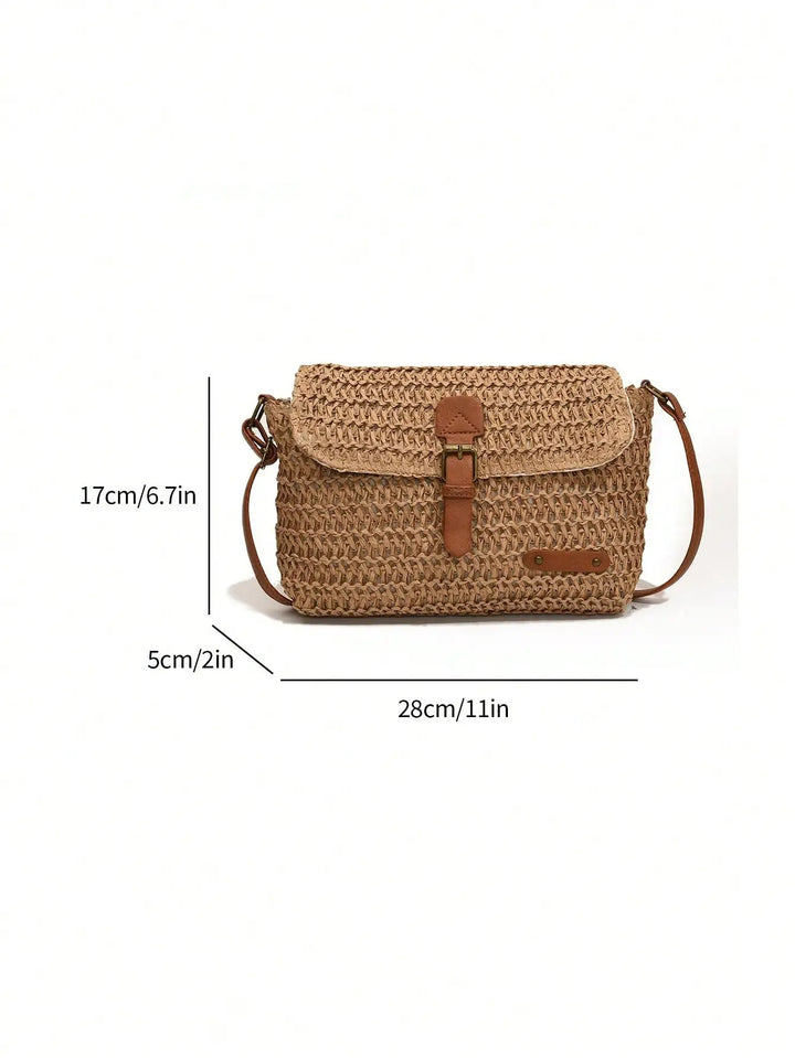 Amber | Elegante Gevlochten Tas