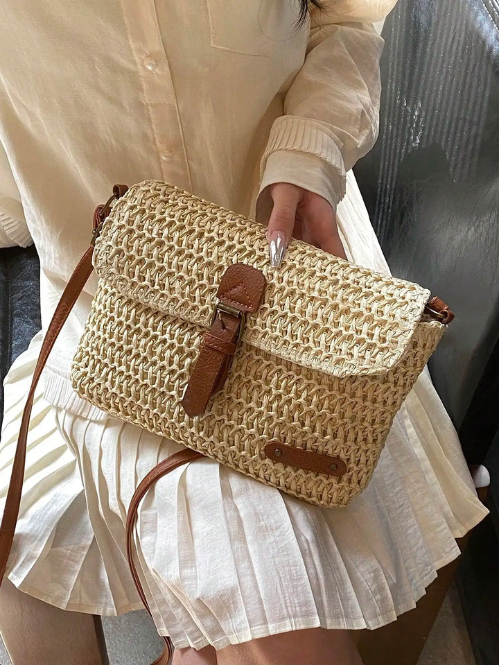 Amber | Elegante Gevlochten Tas