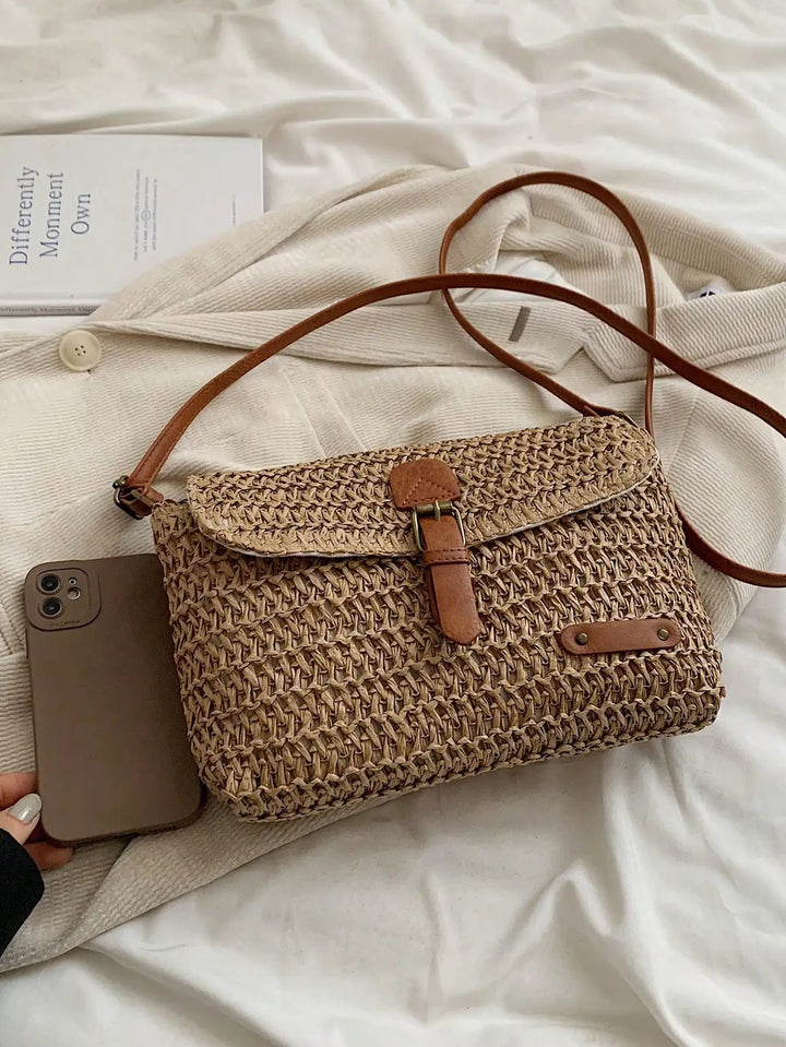 Amber | Elegante Gevlochten Tas
