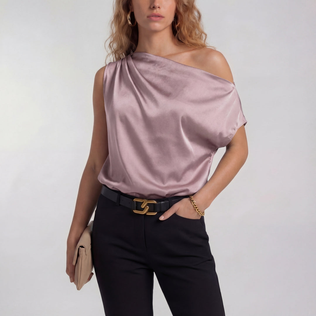 Camilla – Chic Casual Eén Schouder Blouse