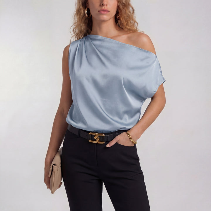 Camilla – Chic Casual Eén Schouder Blouse