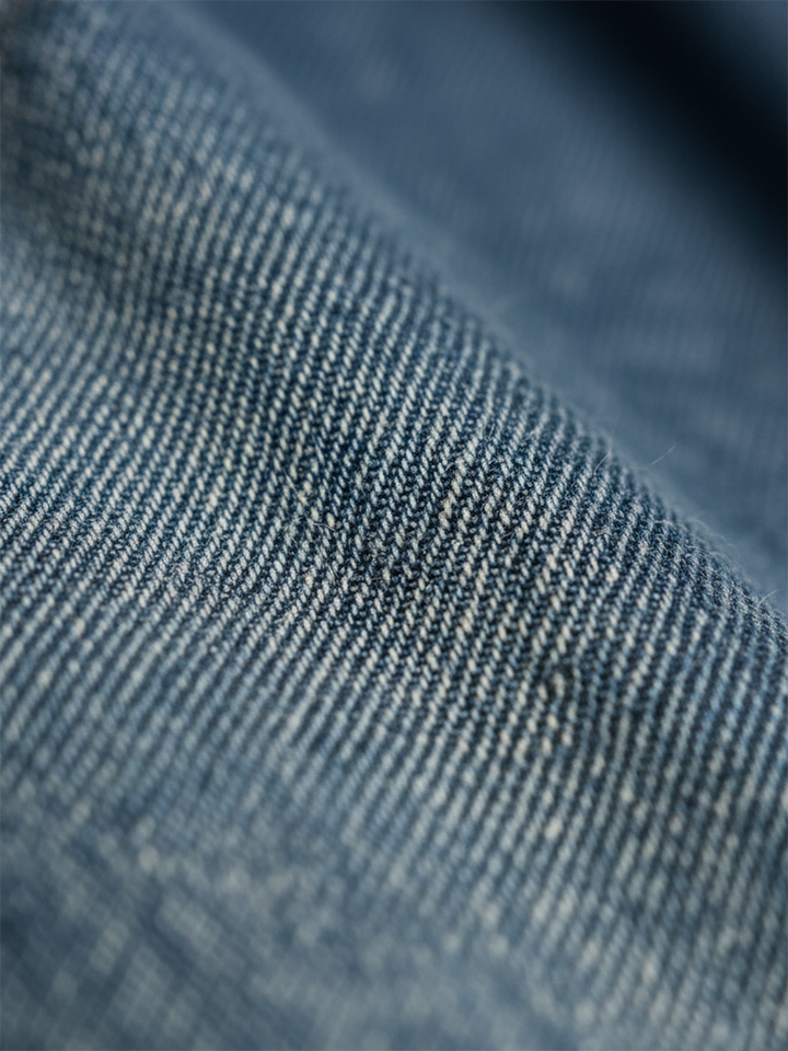 Karen | Lange Vintage Gewassen Denim Jurk met Een Vleugje Zachte Katoen