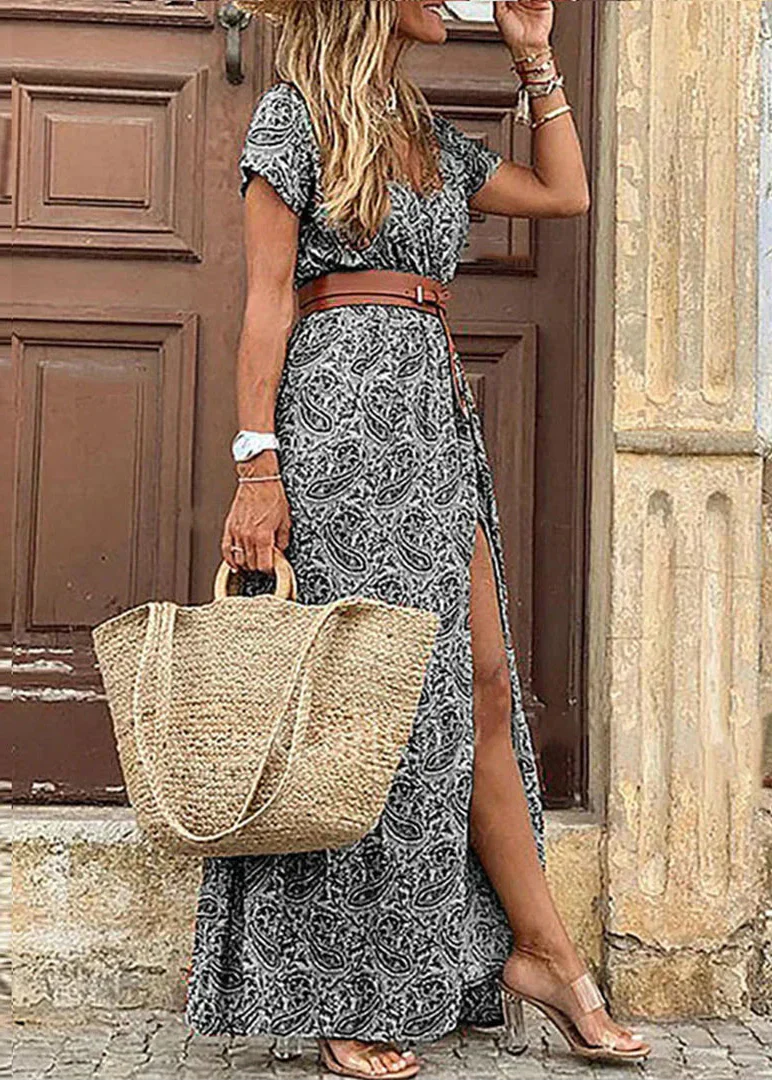 ANNABELLE | BOHO MAXI JURK