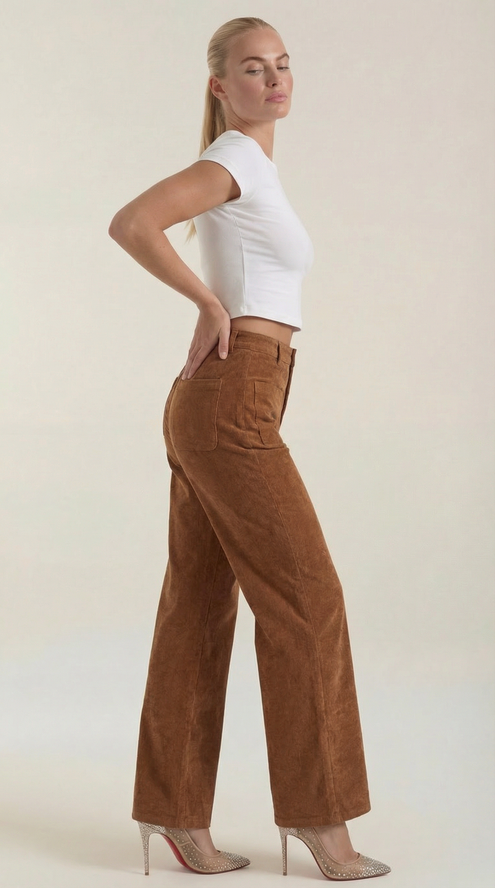 Allison Wijde Corduroy Broek