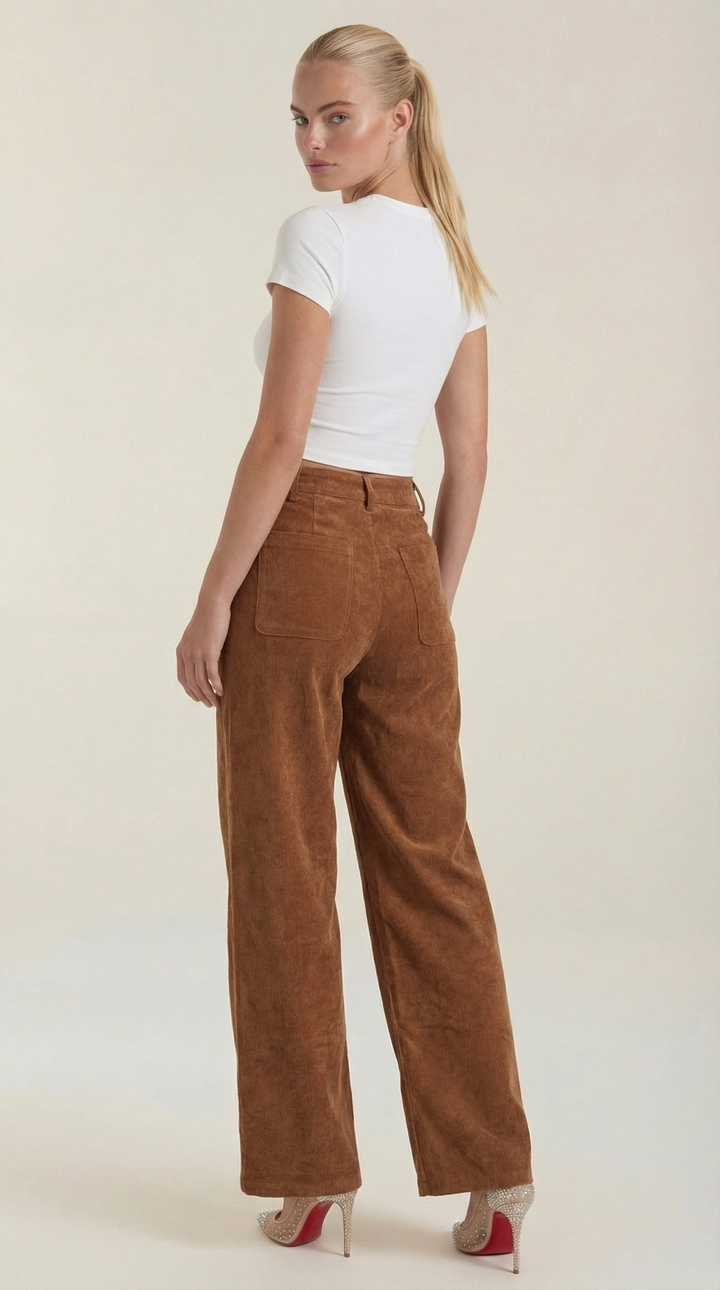 Allison Wijde Corduroy Broek