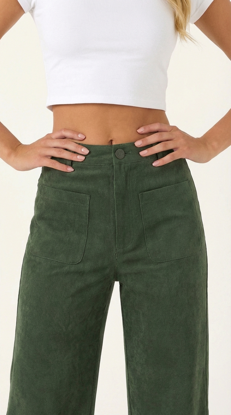 Allison Wijde Corduroy Broek