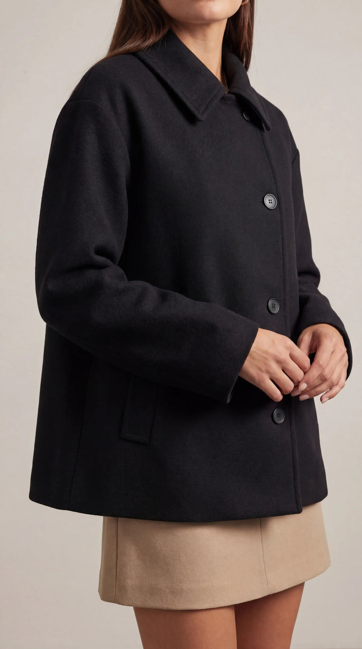 Amanda Oversized Asymmetrische Jas