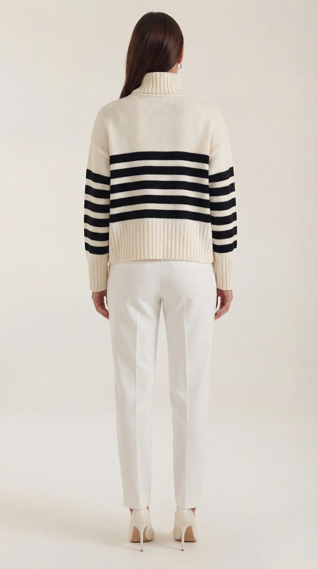 Angela Oversized Gestreepte Trui