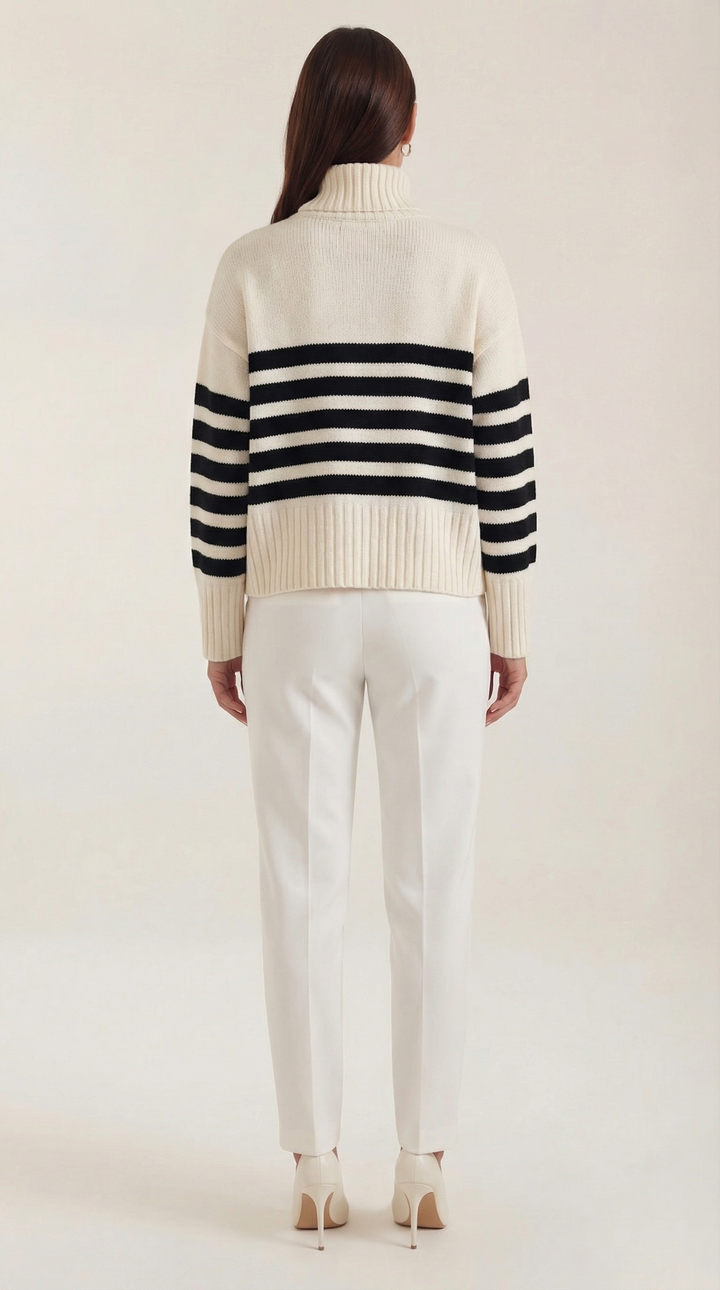 Angela Oversized Gestreepte Trui