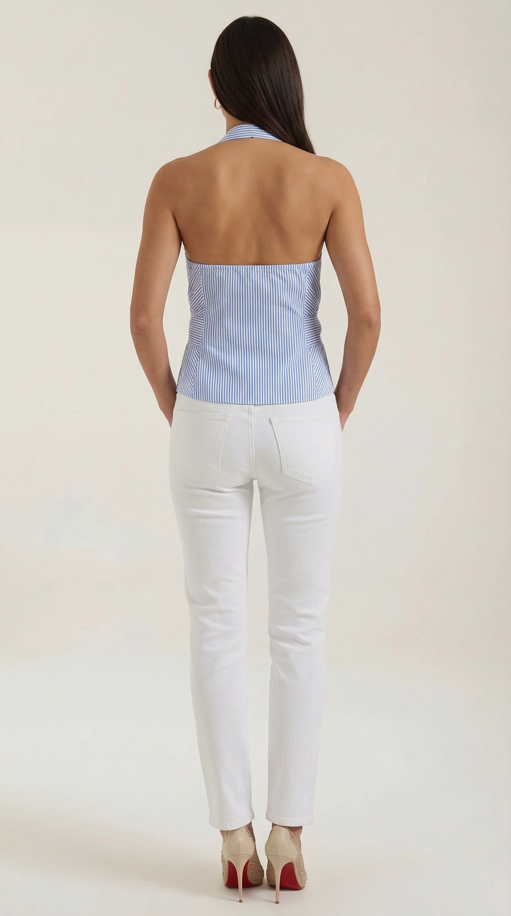 Hoge Kwaliteit Tie-Back Aspen Halter Top