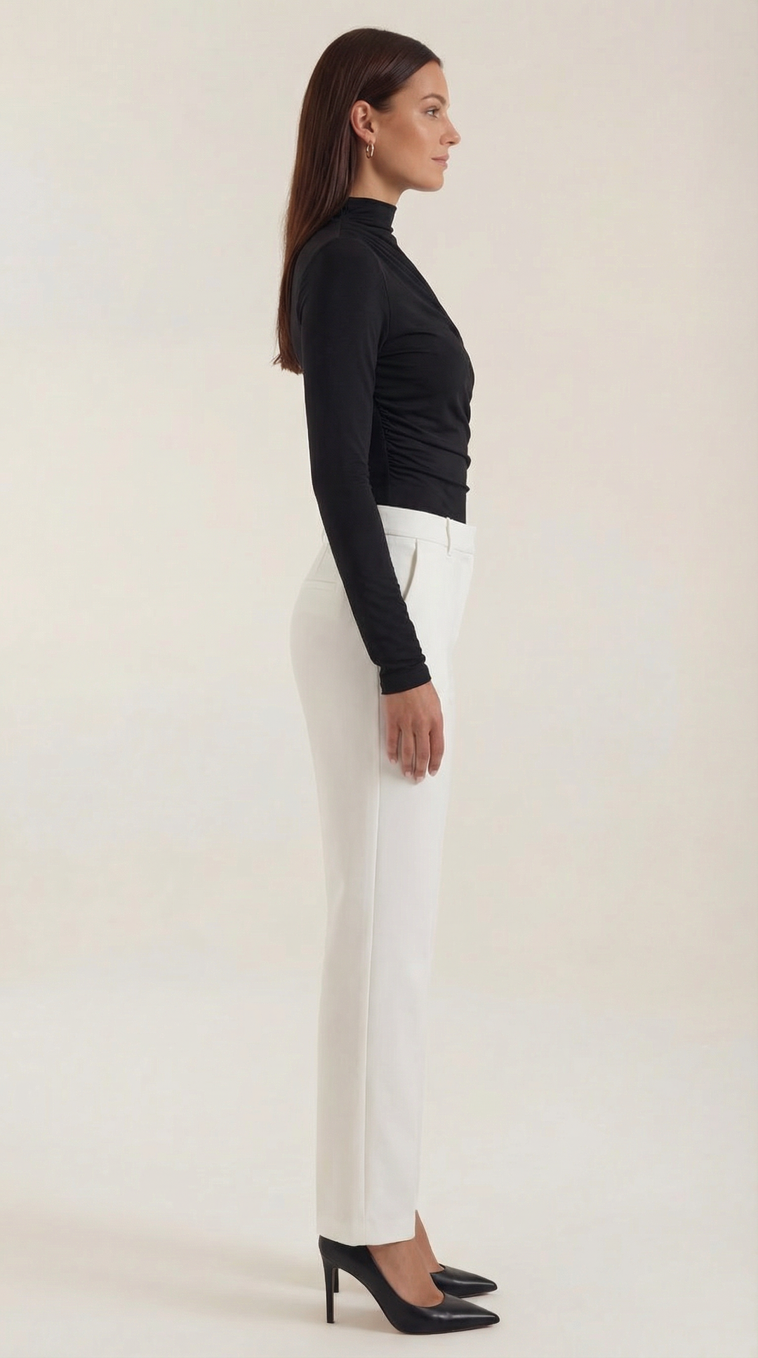 Audrey Geraffter Lange Mouwen Bodysuit