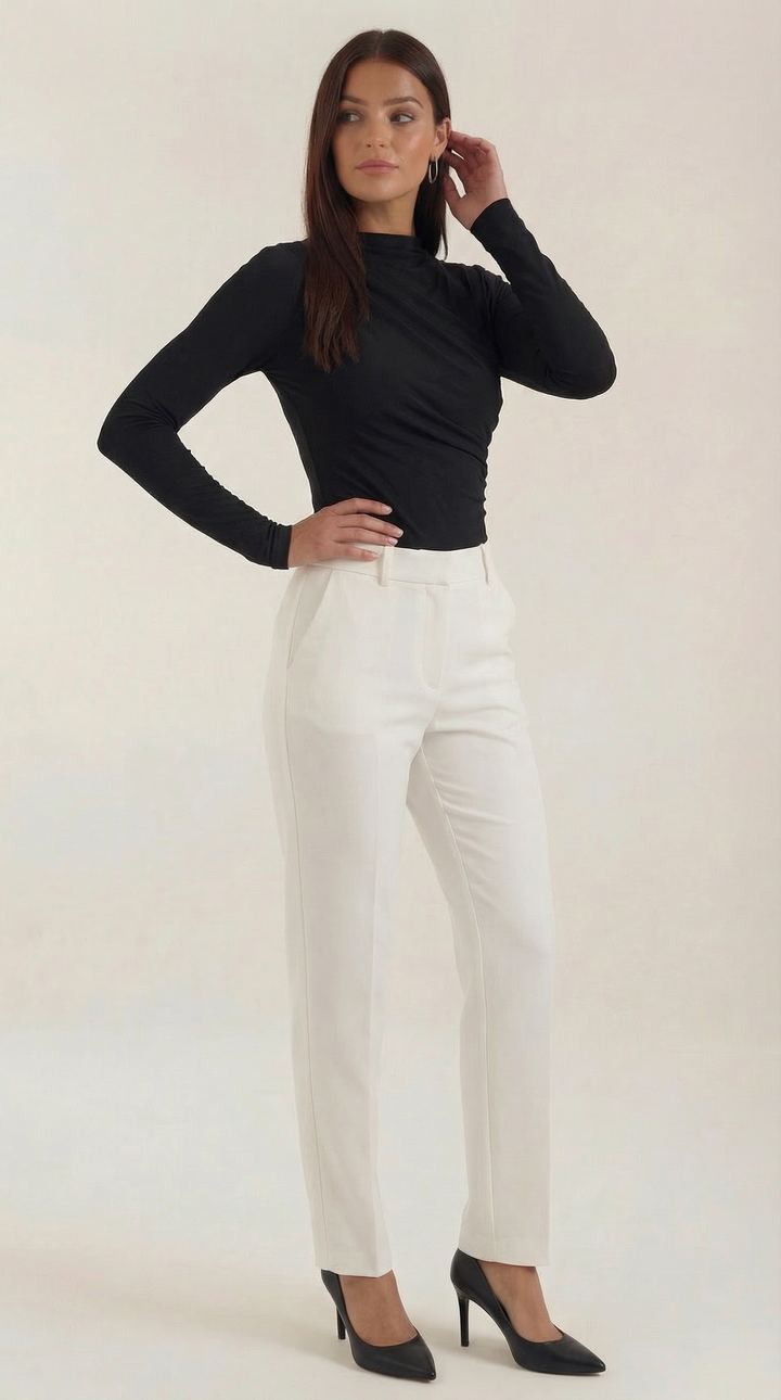 Audrey Geraffter Lange Mouwen Bodysuit