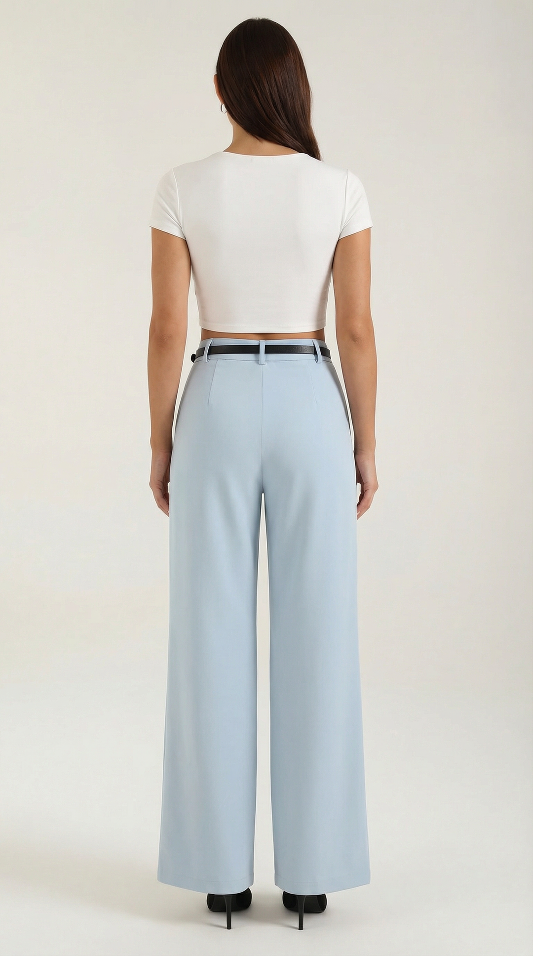 Bertha Wijde Pantalon van Stof