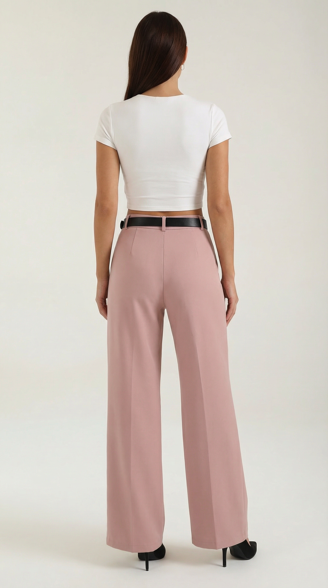 Bertha Wijde Pantalon van Stof
