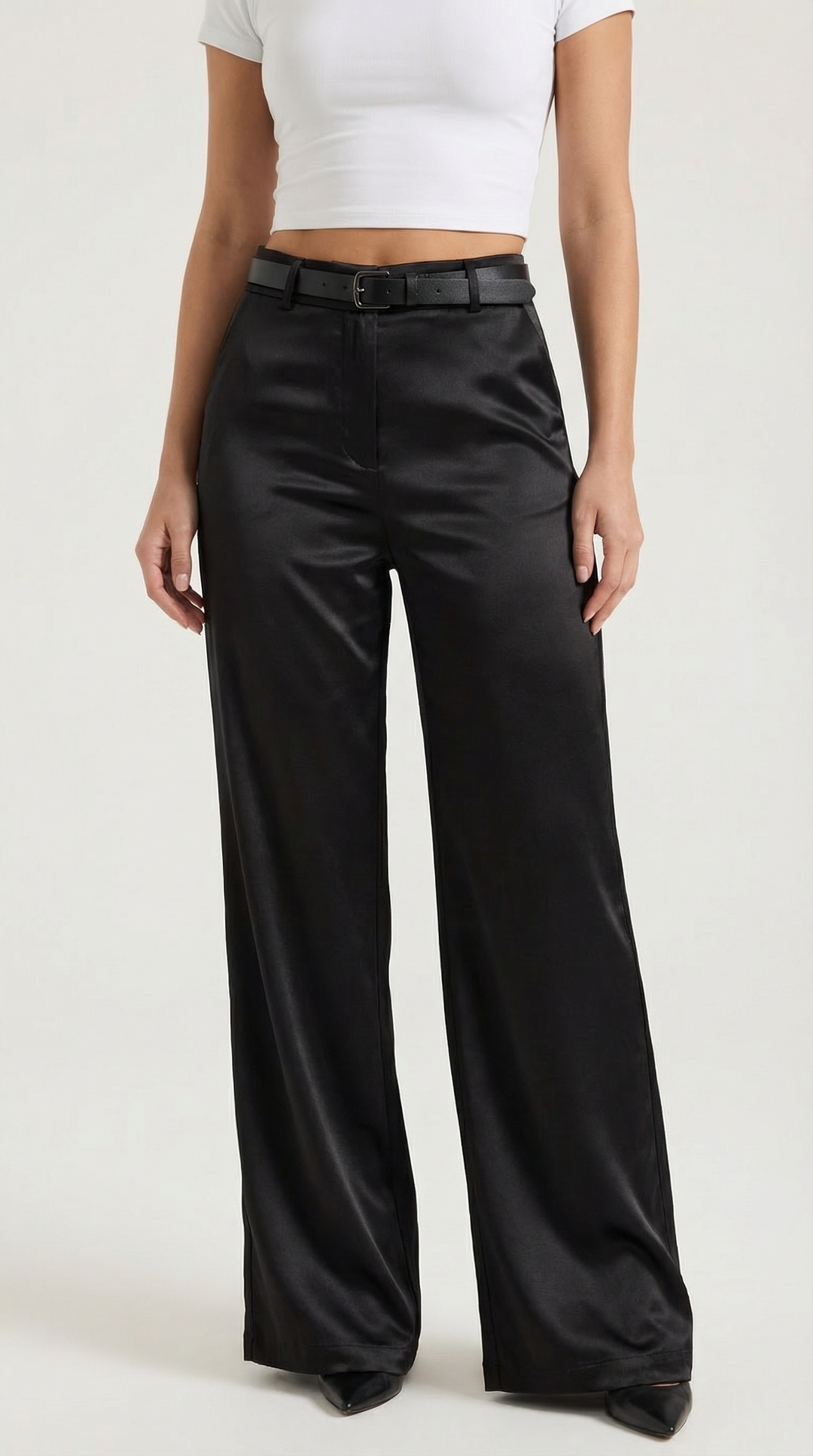 Bertha Wijde Pantalon van Stof
