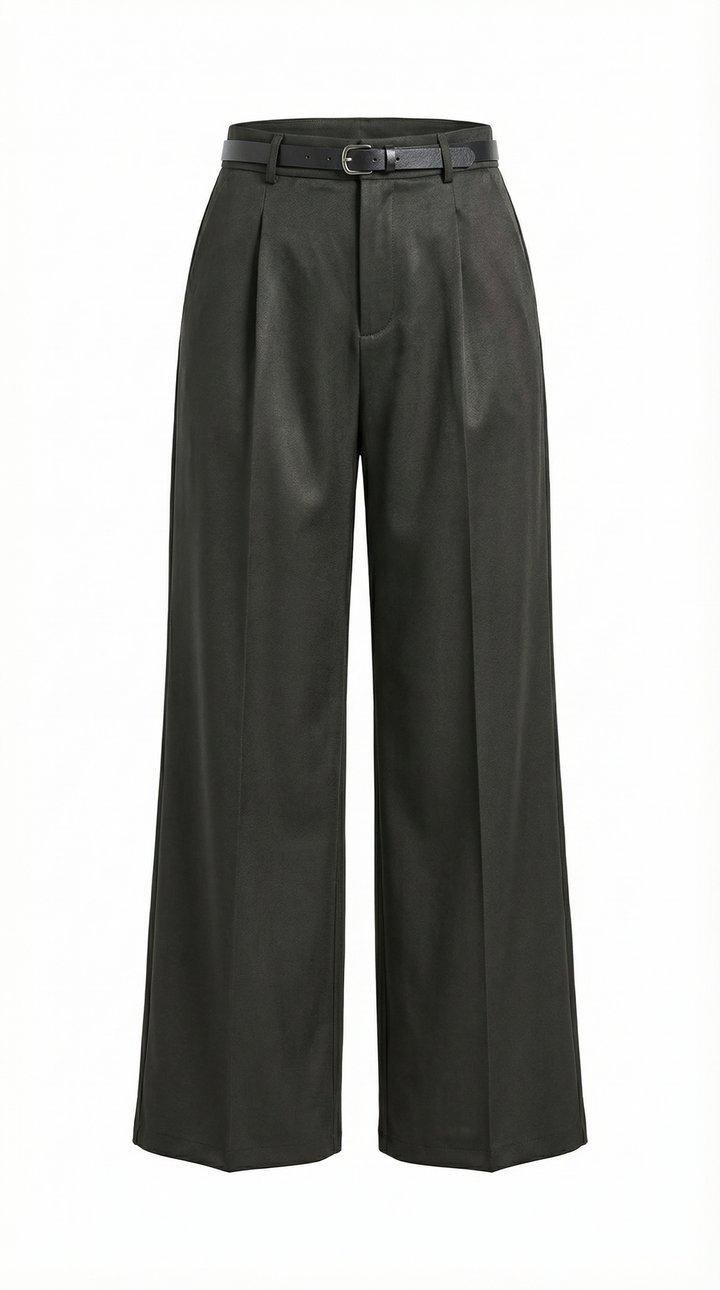 Bertha Wijde Pantalon van Stof