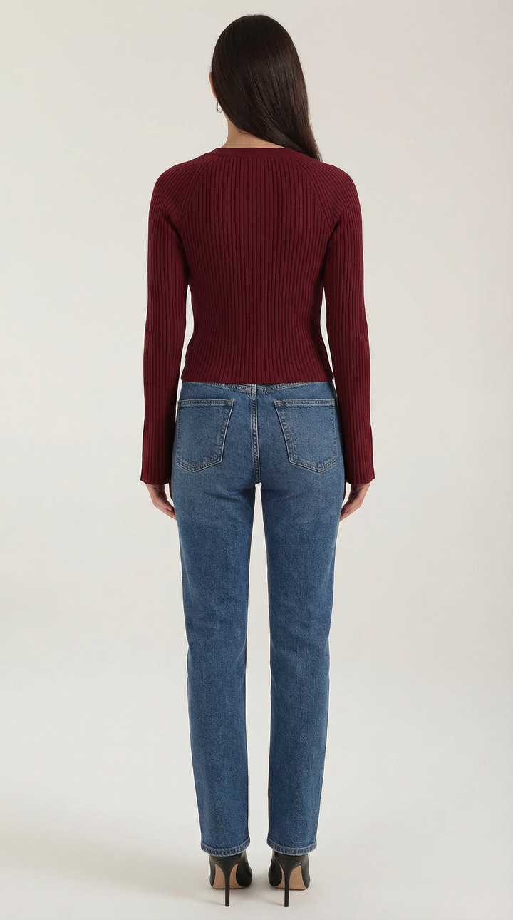 Betty Knopen-Up Brei Sweater