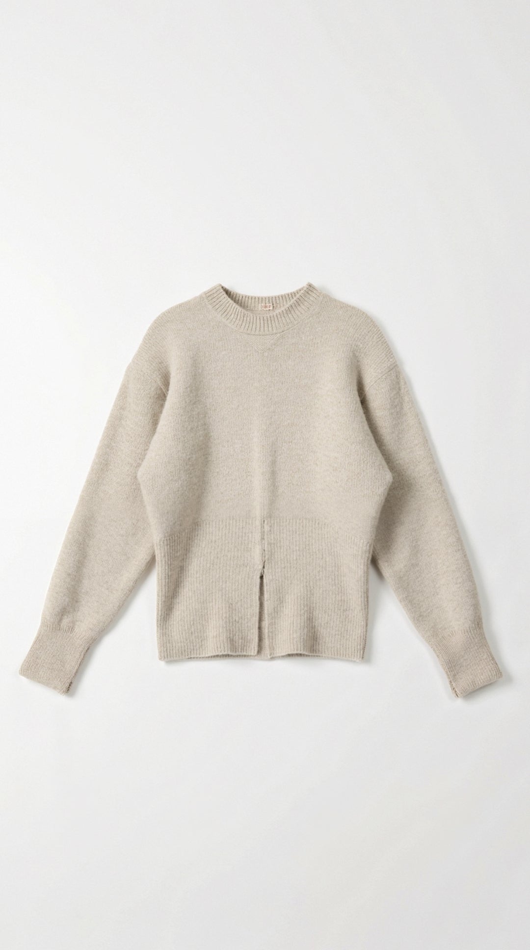 Beverly half-zip gebreide trui