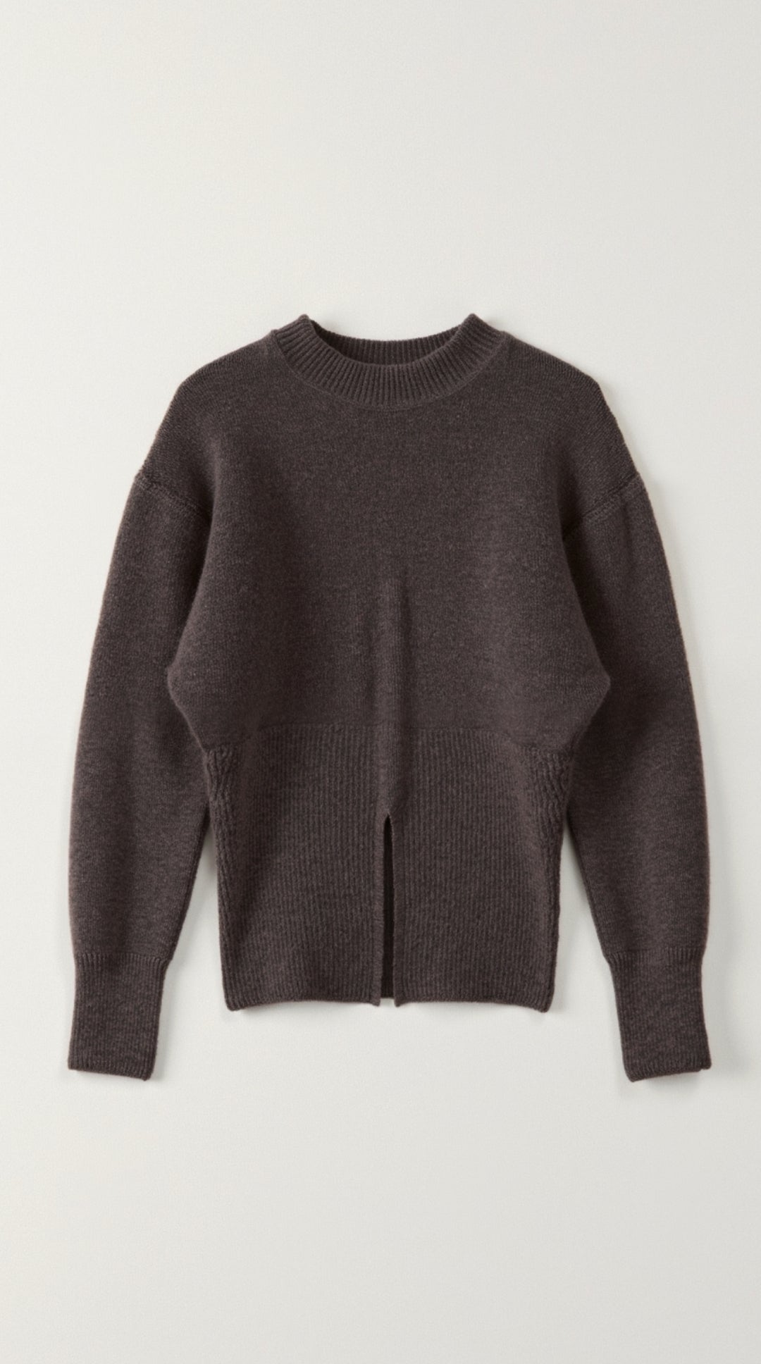 Beverly half-zip gebreide trui