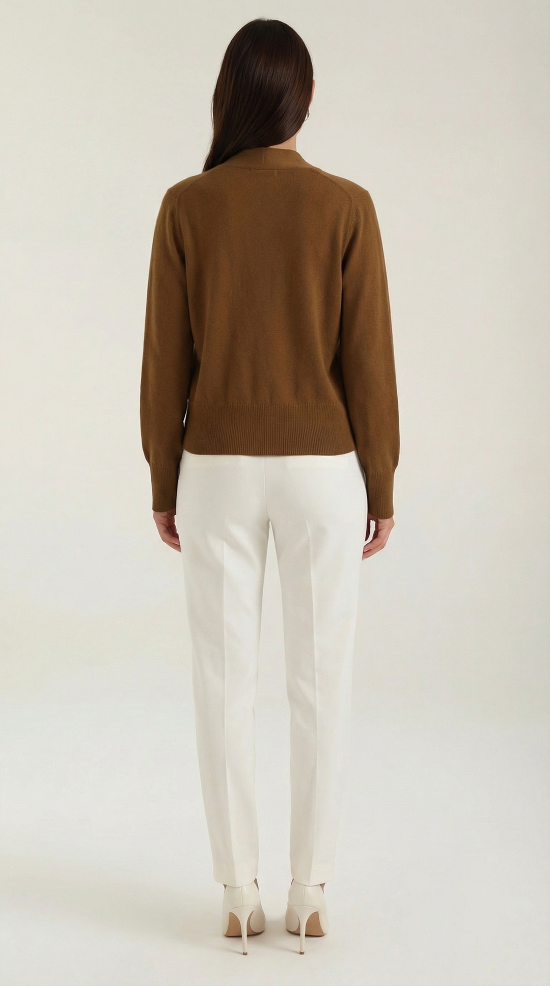 Bonnie V-hals Gebreide Cardigan