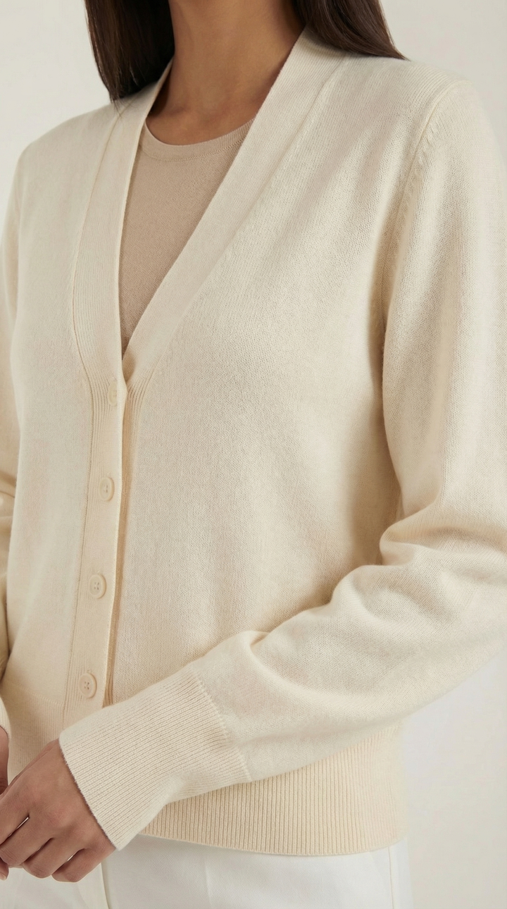 Bonnie V-hals Gebreide Cardigan