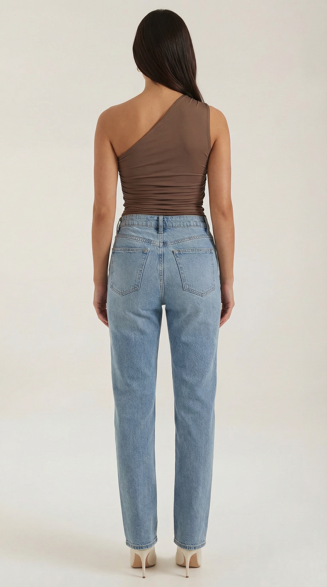 Briony Eén-Schouder Mouwloos Top