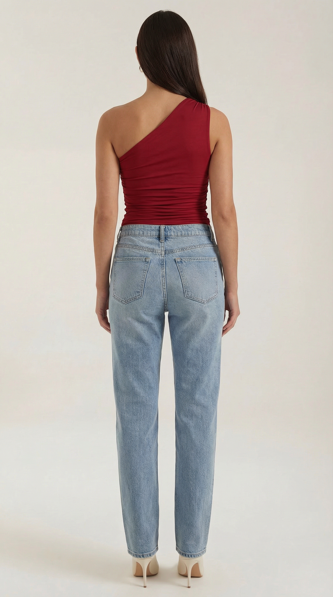 Briony Eén-Schouder Mouwloos Top