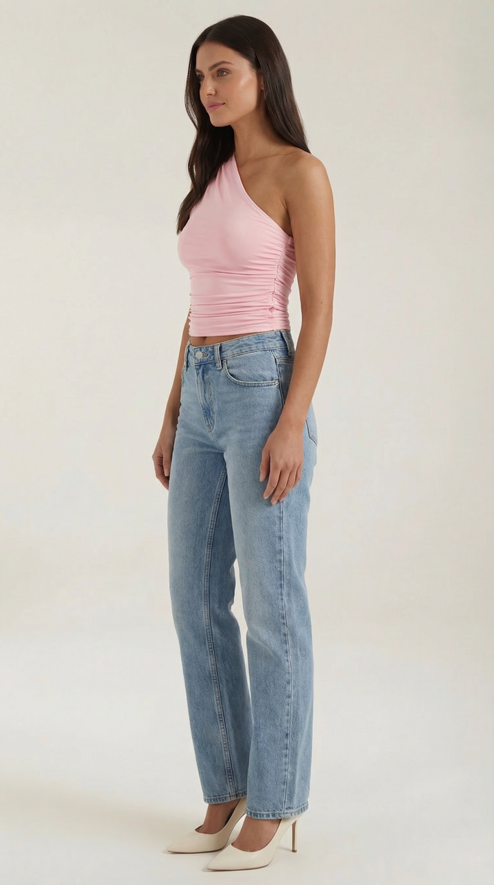 Briony Eén-Schouder Mouwloos Top