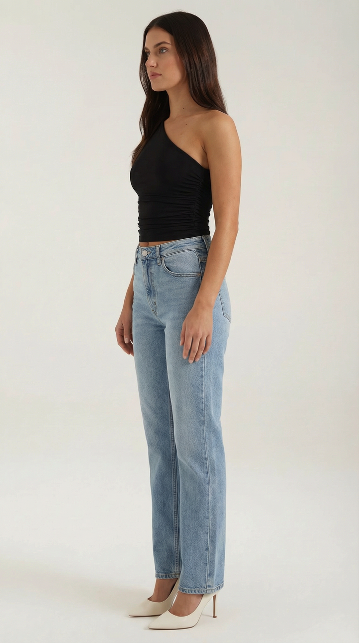 Briony Eén-Schouder Mouwloos Top