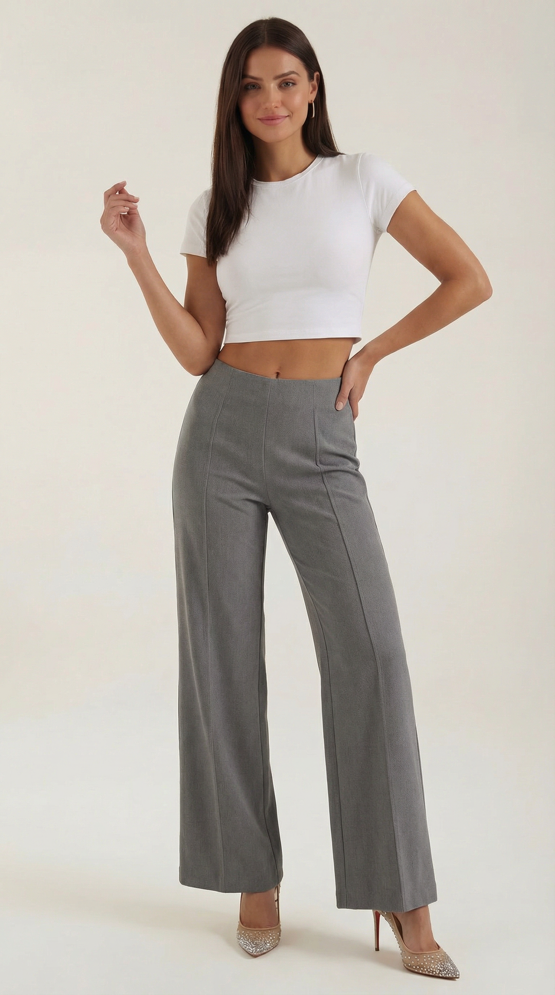 Brooke Mid-Rise Baggy Broek