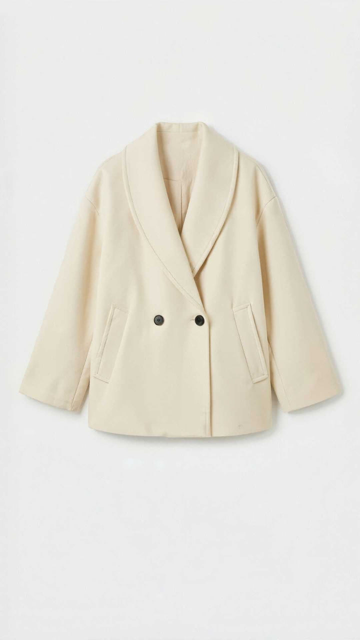 Carolyn's oversized jas