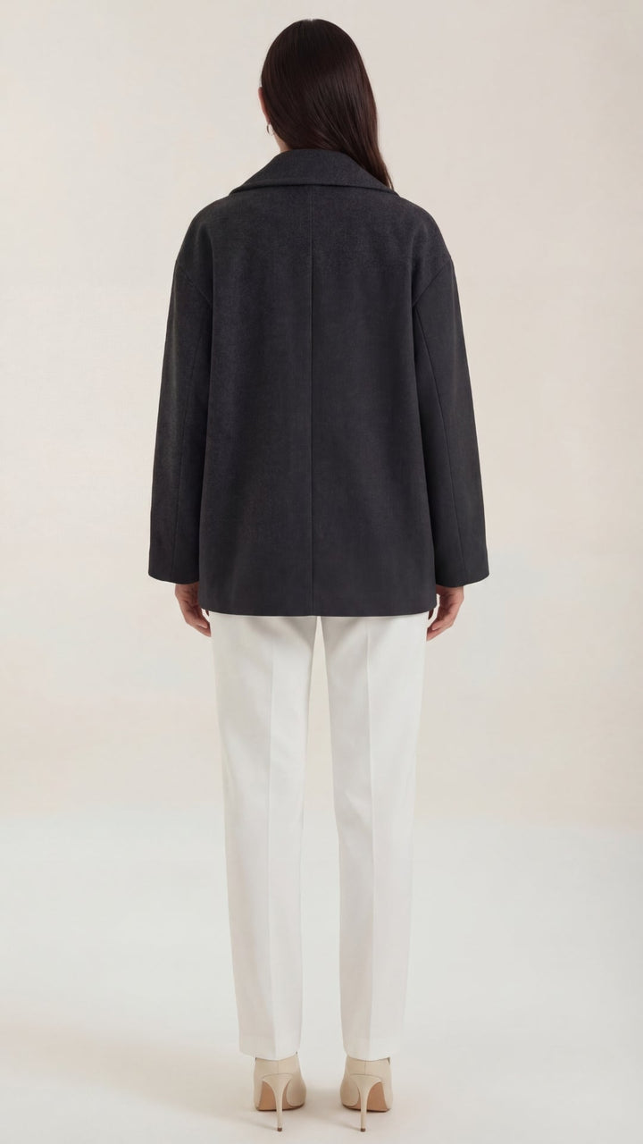 Carolyn's oversized jas