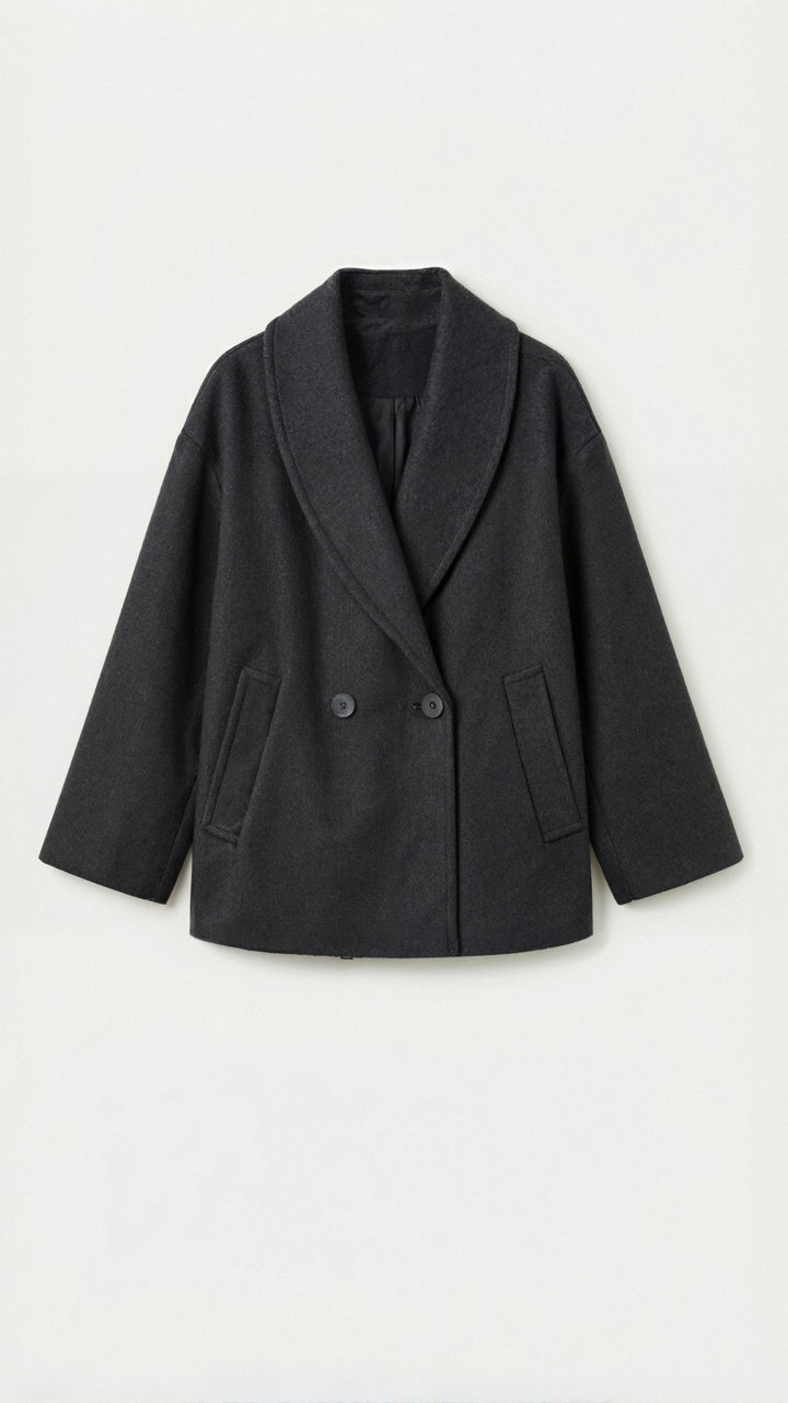 Carolyn's oversized jas
