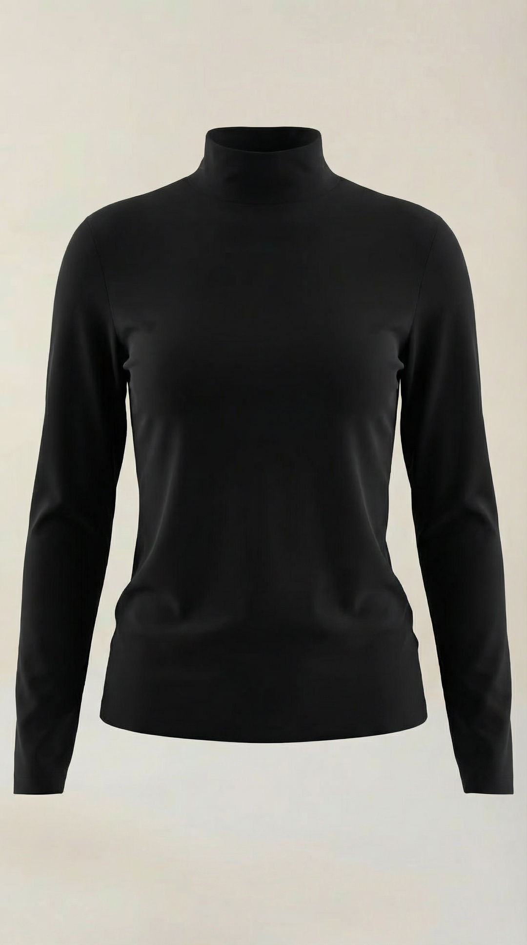 Constance Katoenen Turtleneck Top