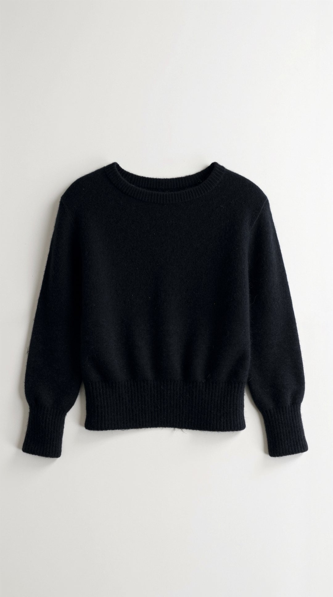 Kristallen gebreide fitted trui