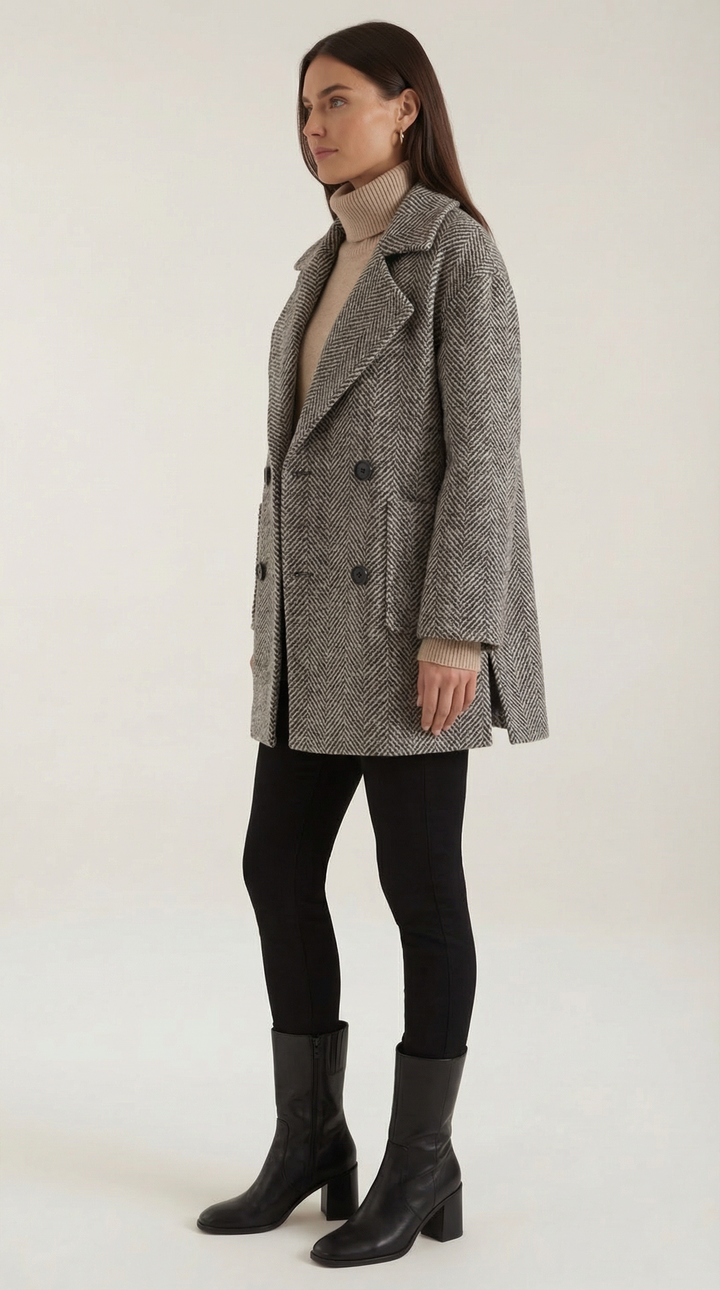 Aangepaste Dana Winterjas