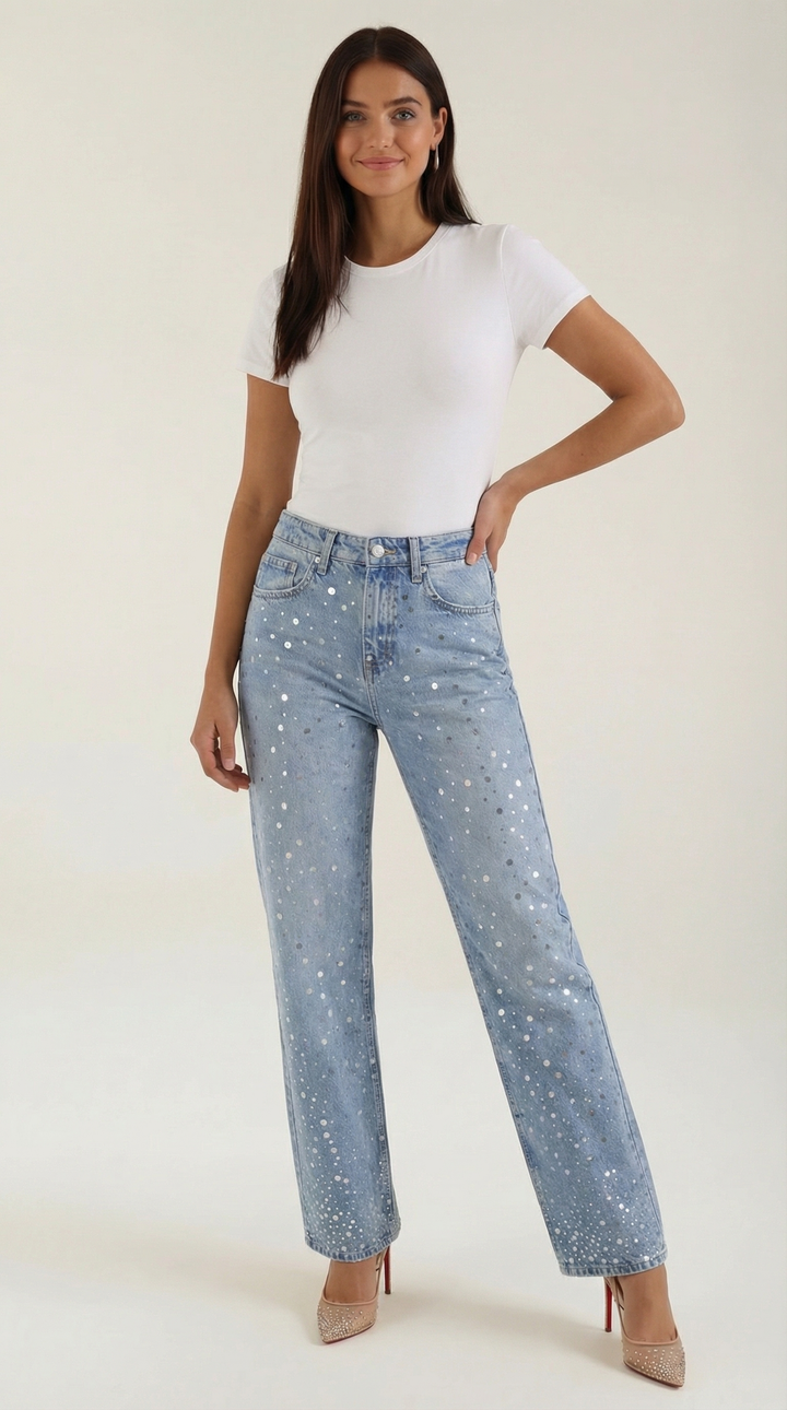 Sprankelende Dageraad Losse Jeans
