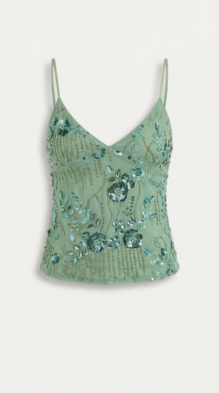 Dottie Sequin Nachthemd - Elegante Stijl
