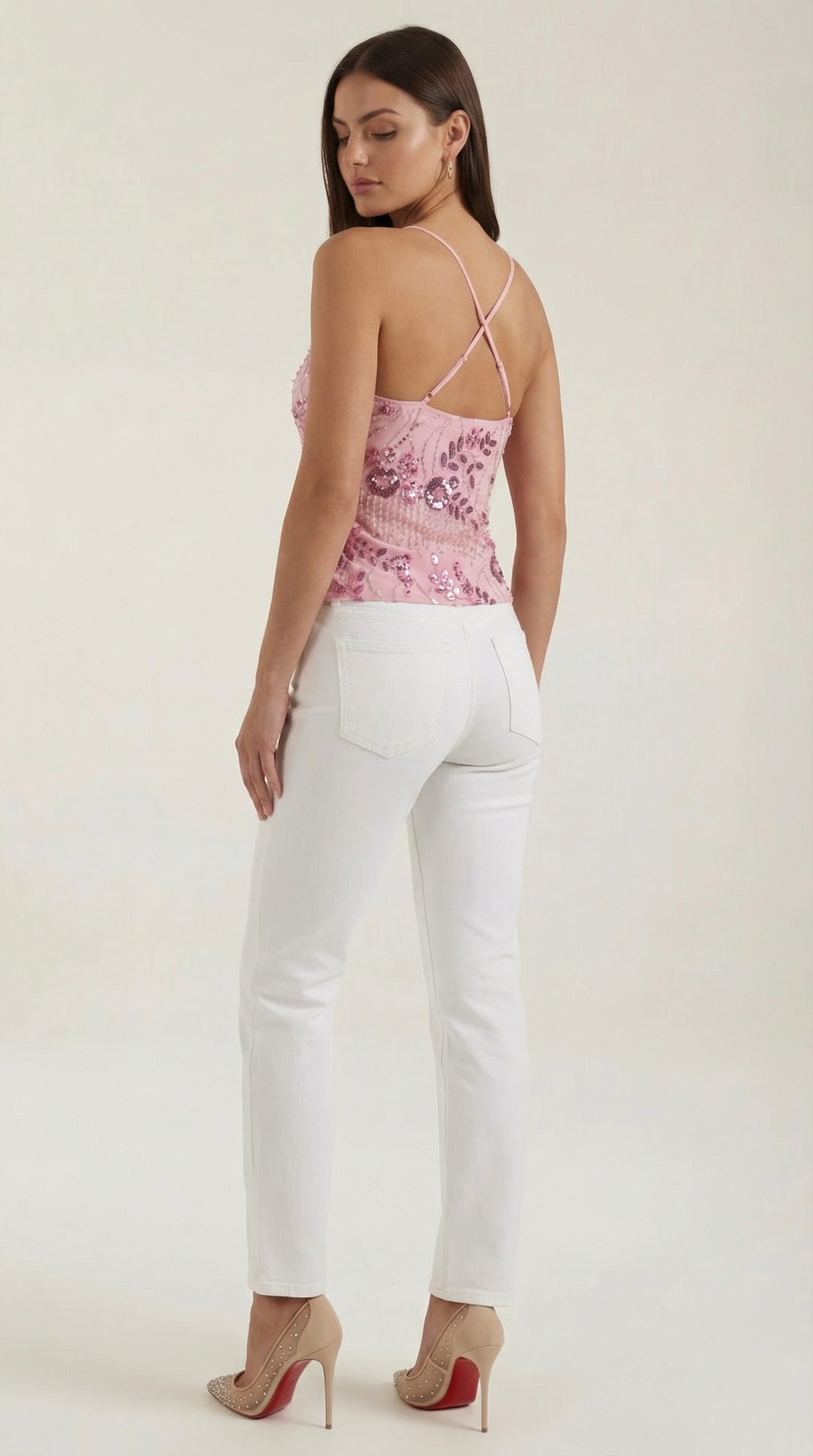 Dottie Sequin Nachthemd - Elegante Stijl
