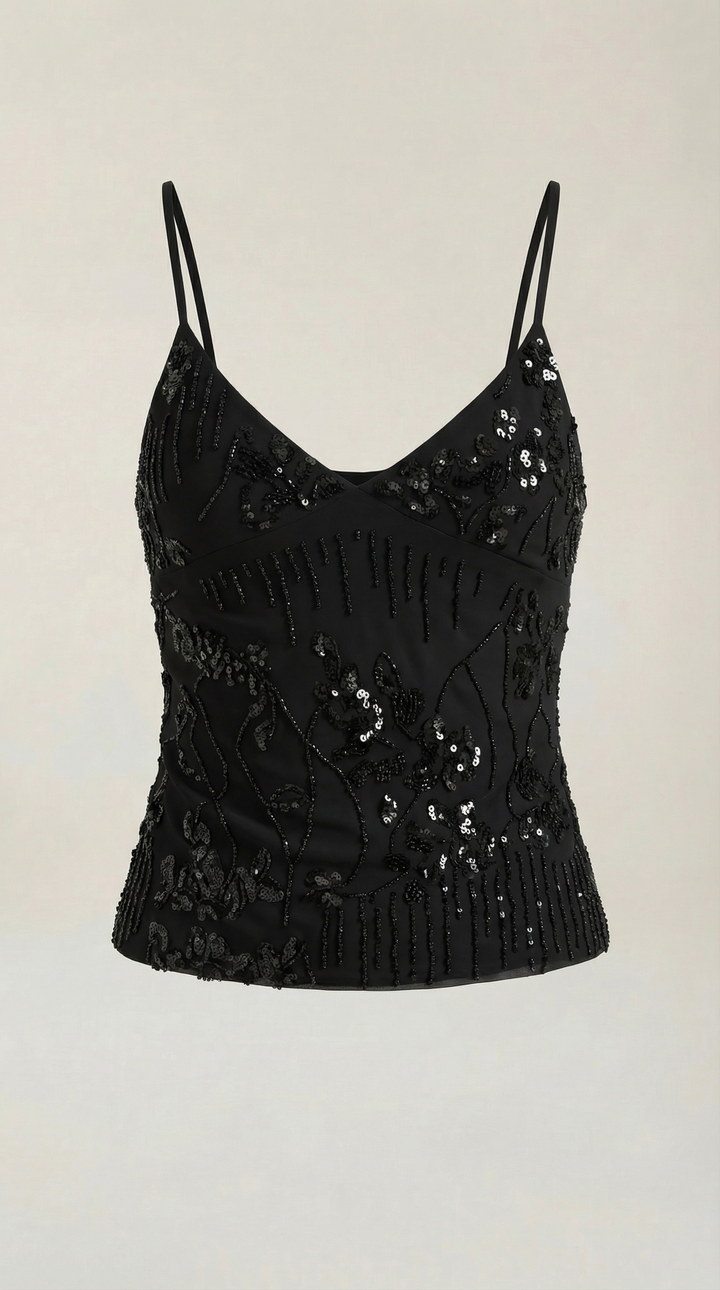 Dottie Sequin Nachthemd - Elegante Stijl