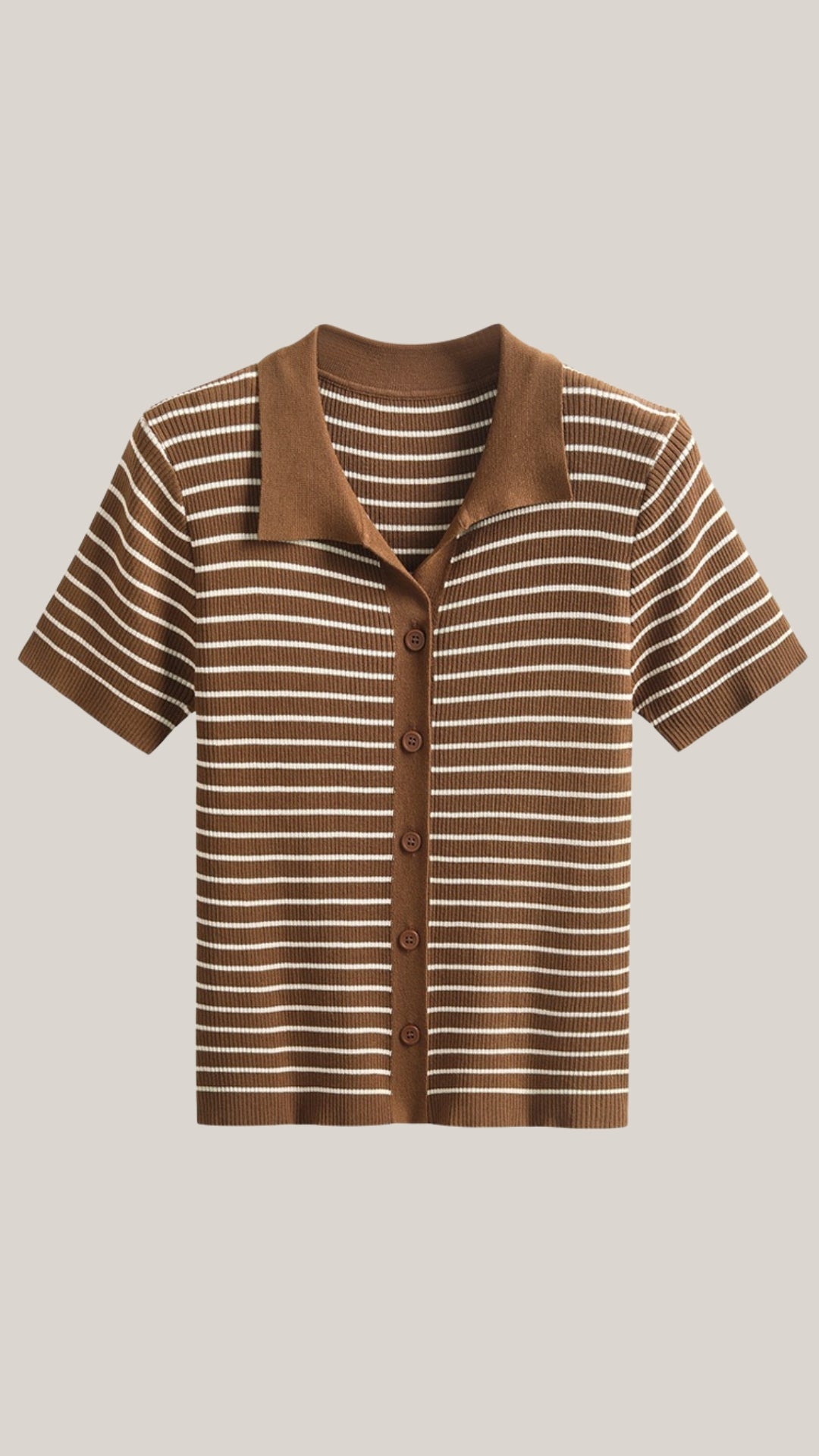 Gestreepte Edith Polo Shirt