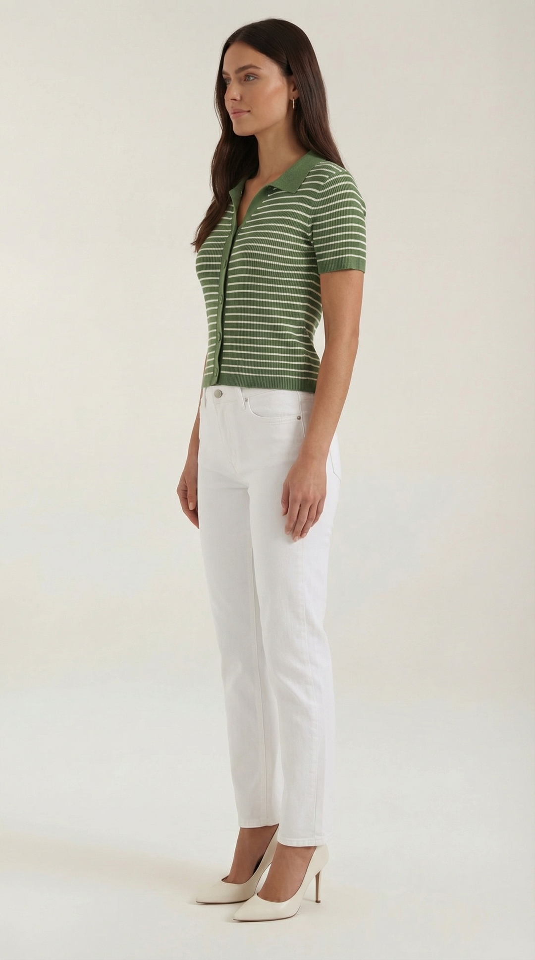 Gestreepte Edith Polo Shirt