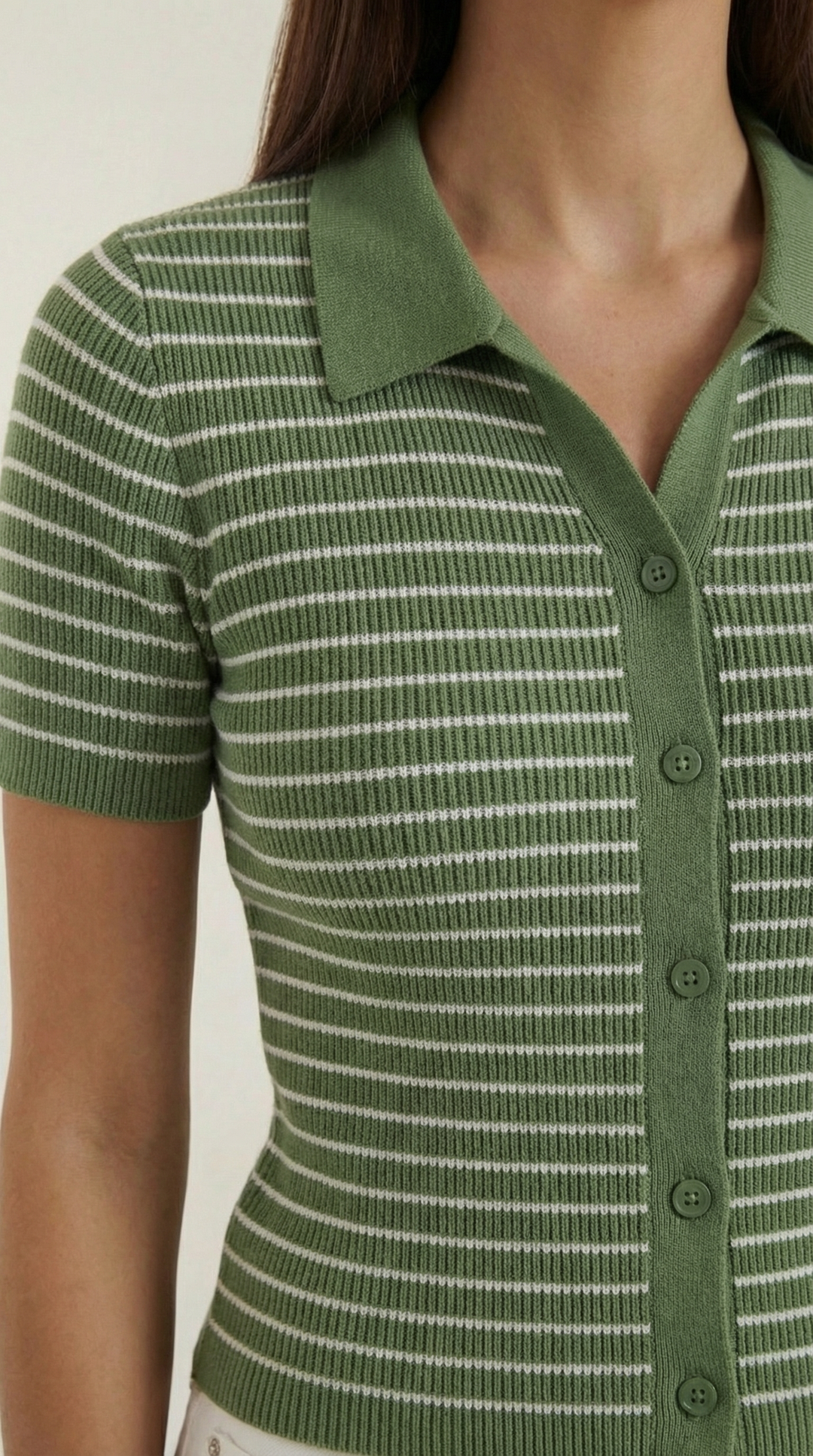 Gestreepte Edith Polo Shirt