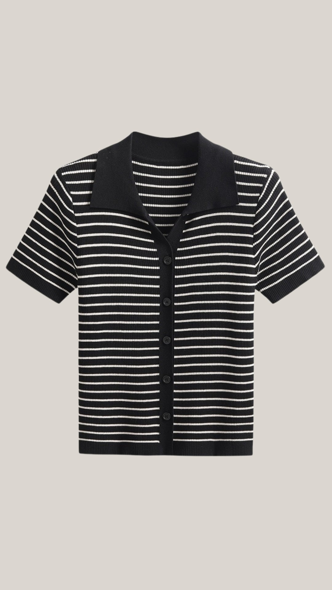 Gestreepte Edith Polo Shirt