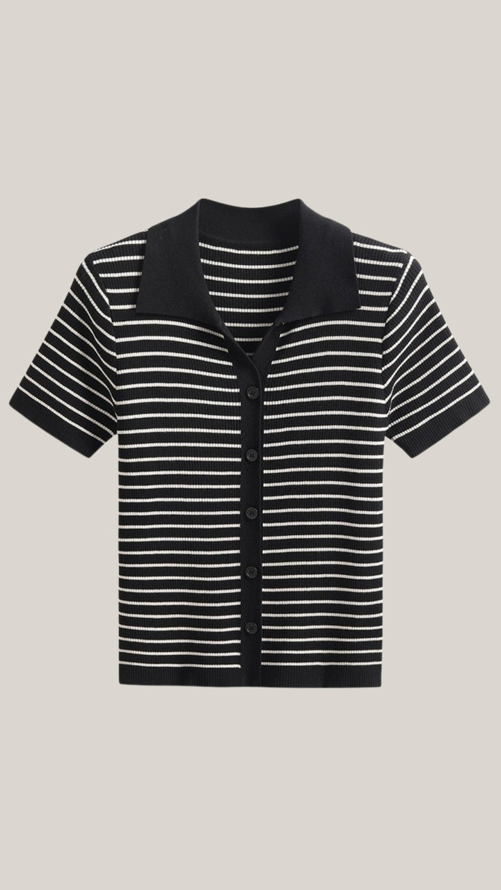 Gestreepte Edith Polo Shirt