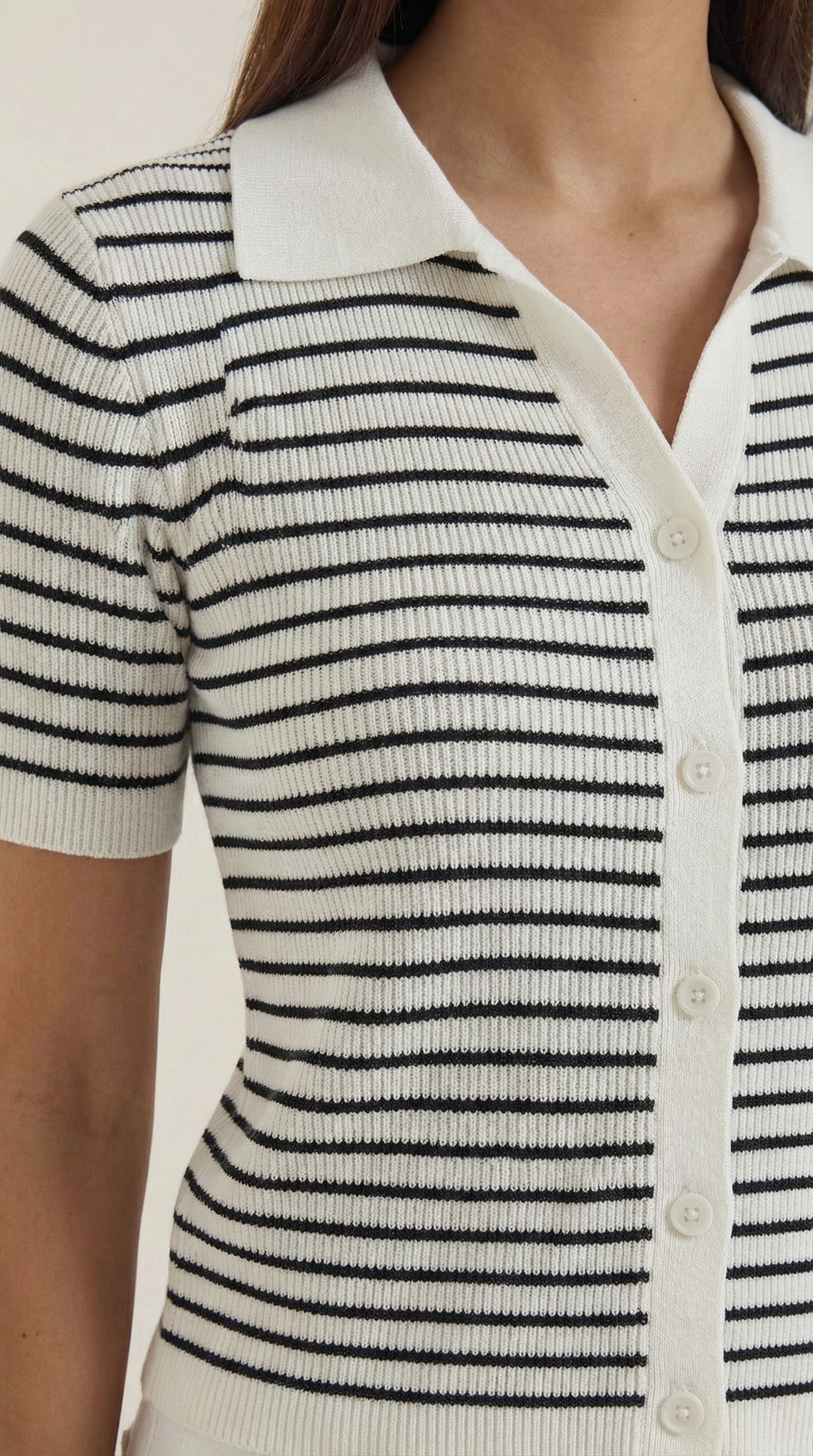 Gestreepte Edith Polo Shirt